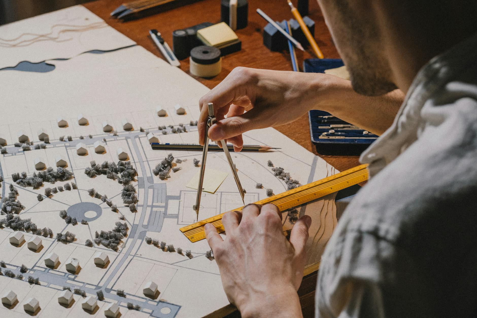 architectural strategy site planning model and built environment review